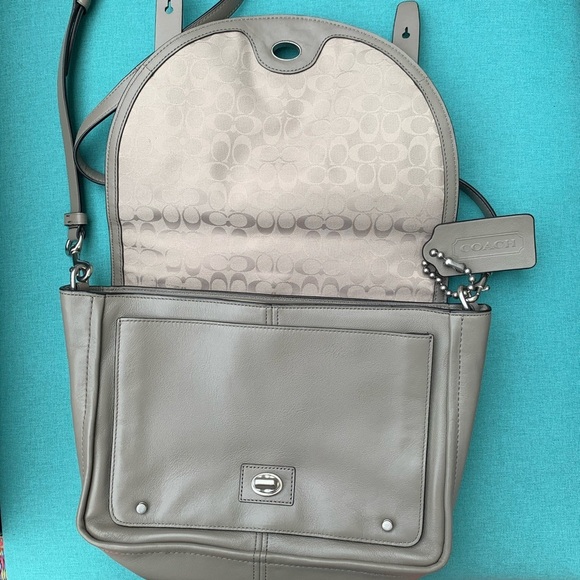 Coach Bleecker Messenger - Antique Nickel/Gray - Picture 2 of 12